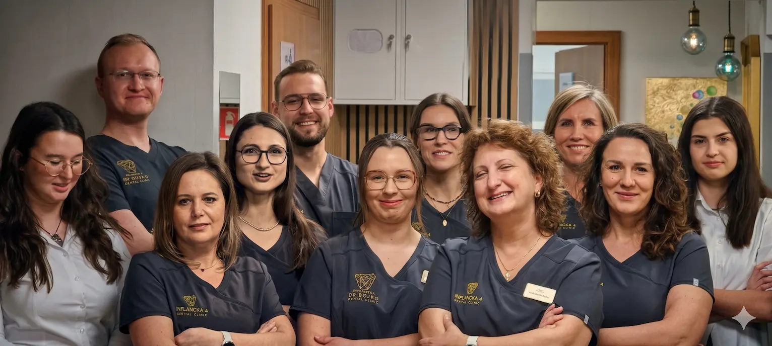 Zespół Inflancka 4. Dr Bojko Dental Clinic Wrocław