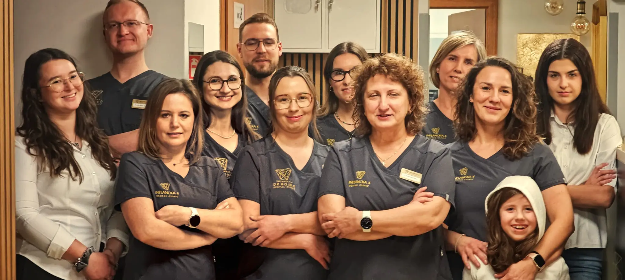 Recepcja Inflancka 4 Dental Clinic — przyjazne wnętrze kliniki